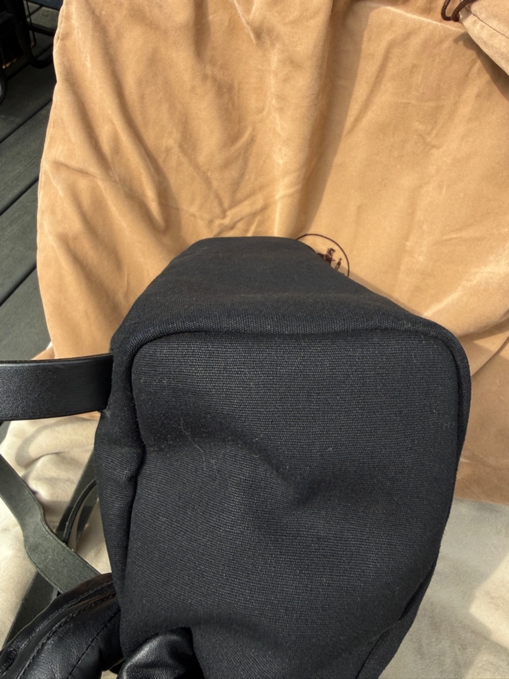 Hermès Herbag Backpack Black Toile Vache Hunter Palladium Full Set VTG Full Set - Picture 15 of 15